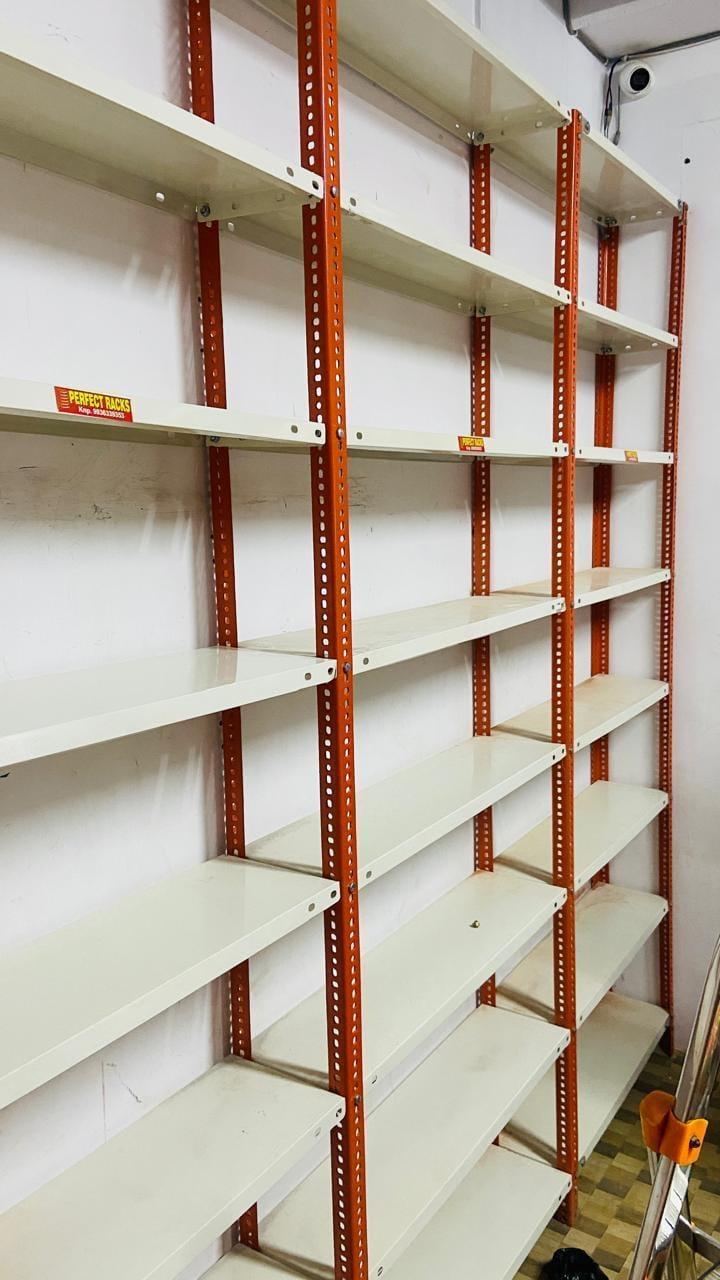 General store shelving fitted in Varanasi, Uttar Pradesh