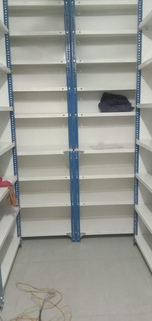 Racking for a narrow bay fitted in Ranchi, Jharkhand