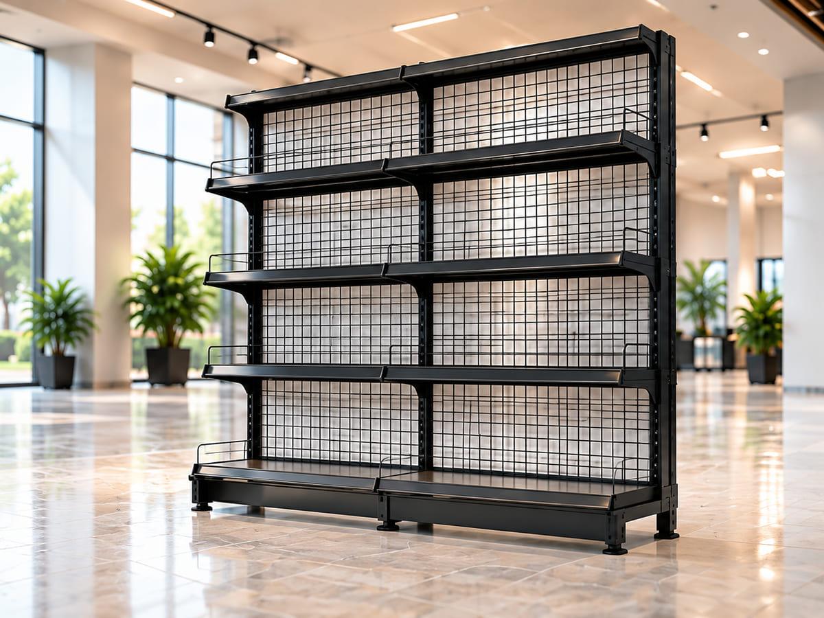 Wire Mesh Display Racks